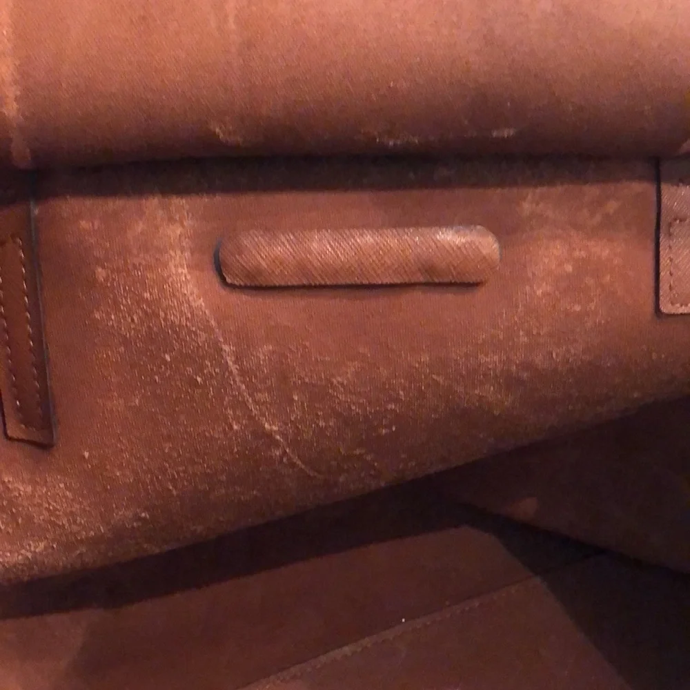 🤎Michael Kors Large carry all textured leather classic tote - Picture 9 of 14